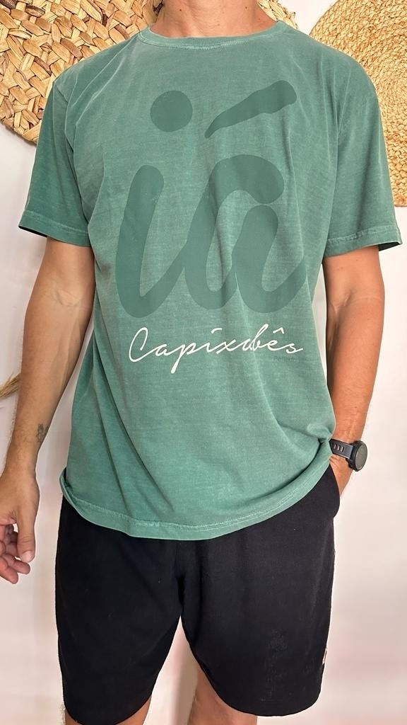 T-Shirt Iá Capixaba Verde Bandeira
