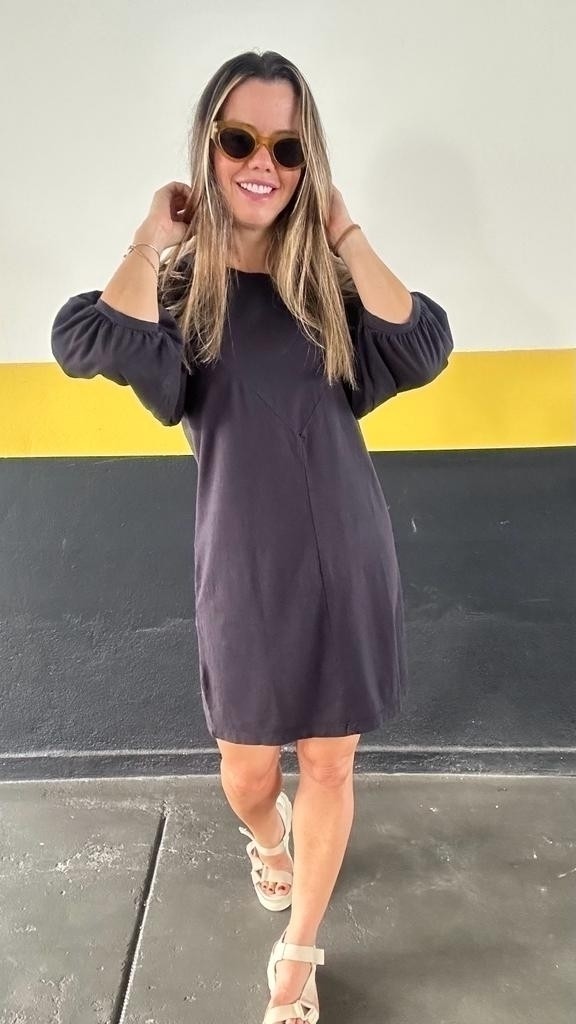 Vestido Margô Basic Preto