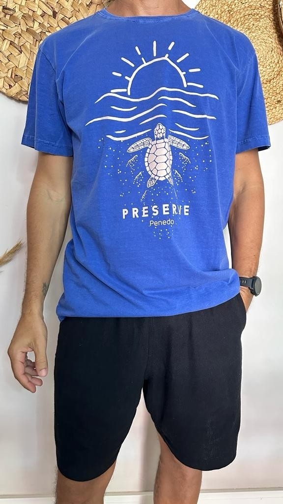 T-Shirt  Preserve Azul Royal