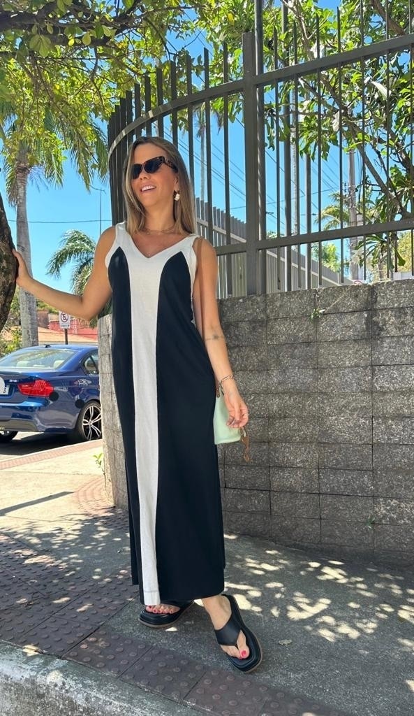 Vestido Valentina Basic Preto