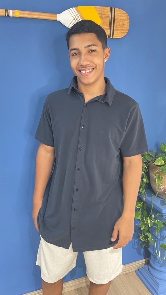 Camisa Polo Piquet Basic Preto