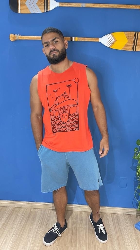  Regata Machão Convento Da Penha Laranja