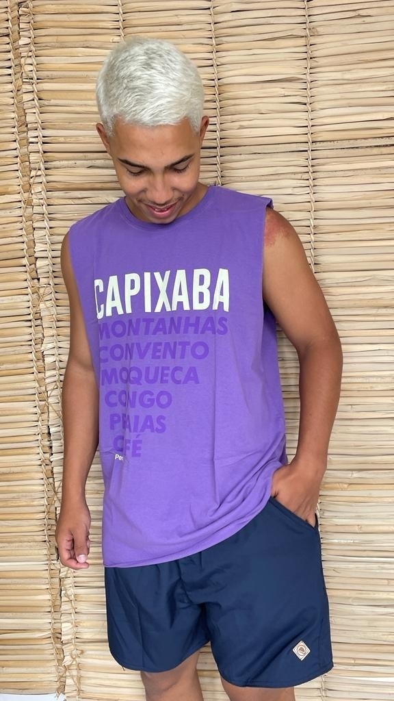  Regata Machão Gírias Capixaba Lilás